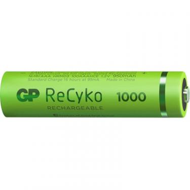 Аккумулятор Gp AAA 950mAh ReCyko (1000 Series, 4 battery pack) Фото 1