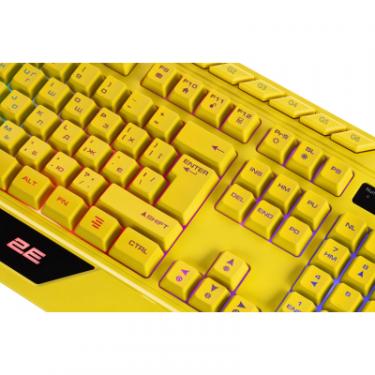 Клавиатура 2E Gaming KG315 RGB USB UA Yellow Фото 5