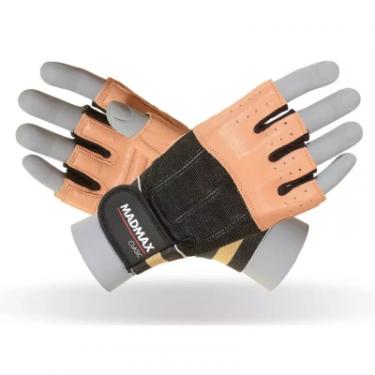 Перчатки для фитнеса MadMax MFG-248 Clasic Brown S Фото