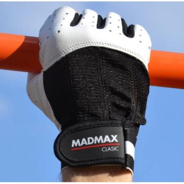 Перчатки для фитнеса MadMax MFG-248 Clasic White XL Фото 9