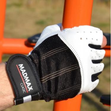 Перчатки для фитнеса MadMax MFG-248 Clasic White XL Фото 4