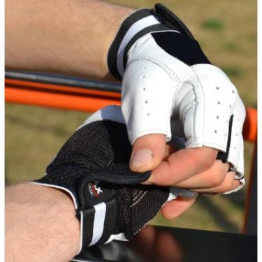 Перчатки для фитнеса MadMax MFG-248 Clasic White XL Фото 7