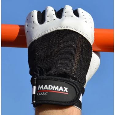 Перчатки для фитнеса MadMax MFG-248 Clasic White XL Фото 8