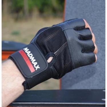 Перчатки для фитнеса MadMax MFG-269 Professional Exclusive Black M Фото 1