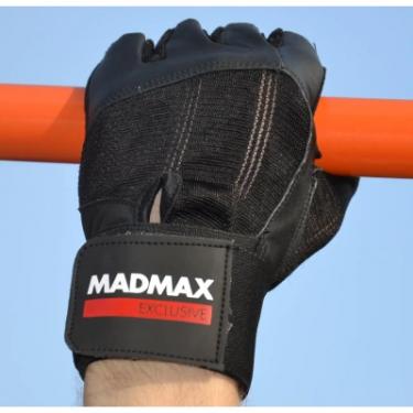 Перчатки для фитнеса MadMax MFG-269 Professional Exclusive Black M Фото 8