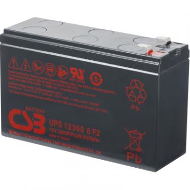 Батарея к ИБП CSB UPS123606F2 12V 6Ah Фото