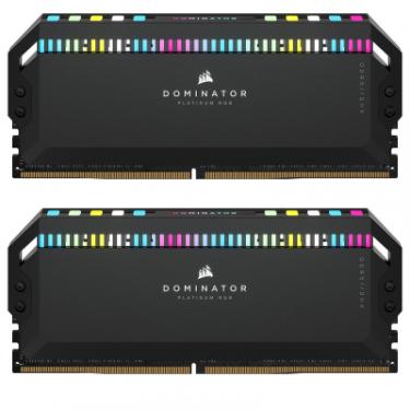 Модуль памяти для компьютера Corsair DDR5 64GB (2x32GB) 6400 MHz Dominator Platinum RGB Фото
