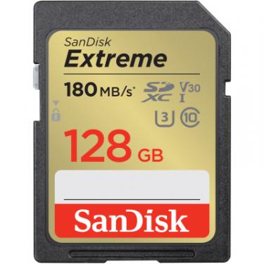 Карта памяти SanDisk 128GB SD class 10 UHS-I Extreme Фото