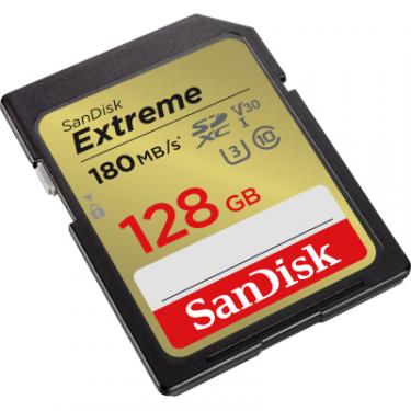Карта памяти SanDisk 128GB SD class 10 UHS-I Extreme Фото 1