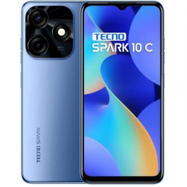 Мобильный телефон Tecno KI5k (Spark 10C 4/128Gb) Meta Blue Фото