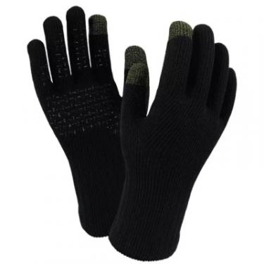 Водонепроницаемые перчатки Dexshell ThermFit з вовною мериноса Чорні XL Фото