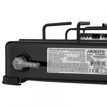 Плита Ardesto CTC-NS5015B, тип газу LPG, 3 алюмін. газ. пальника Фото 4
