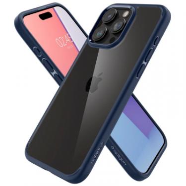 Чехол для мобильного телефона Spigen Apple iPhone 15 Pro Ultra Hybrid Navy Blue Фото 9