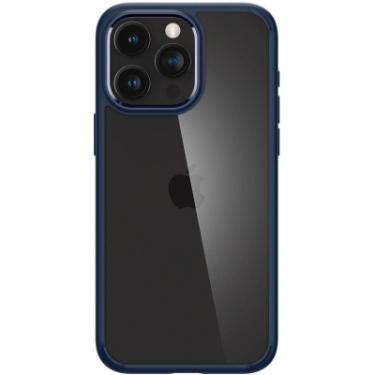 Чехол для мобильного телефона Spigen Apple iPhone 15 Pro Ultra Hybrid Navy Blue Фото