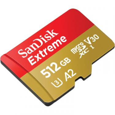 Карта памяти SanDisk 512GB microSD class 10 UHS-I U3 V30 Extreme Фото 2