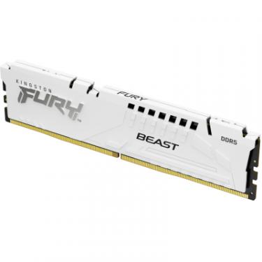 Модуль памяти для компьютера Kingston Fury (ex.HyperX) DDR5 16GB 5200 MHz Beast AM5 White Фото 2