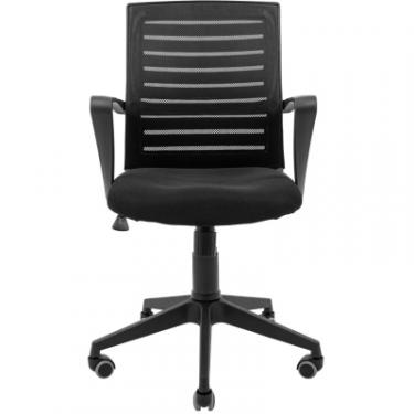 Офисное кресло Richman Флеш Ю Пластик М-1 (Tilt) Сітка чорна Фото 1