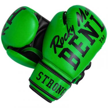 Боксерские перчатки Benlee Chunky B PU-шкіра 8oz Зелені Фото