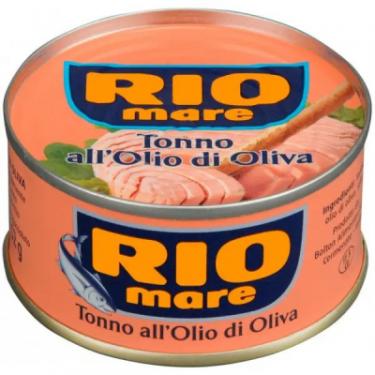 Рыбные консервы Rio Mare Тунець в оливковій олії 12х80 г Фото