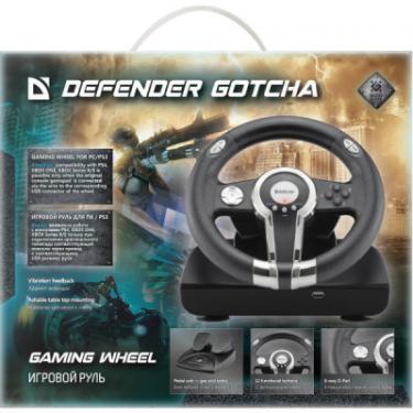 Руль Defender Gotcha PC/PS3/PS4 Фото 6