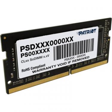 Модуль памяти для ноутбука Patriot SoDIMM DDR4 16GB 2666 MHz Signature Line Фото 1