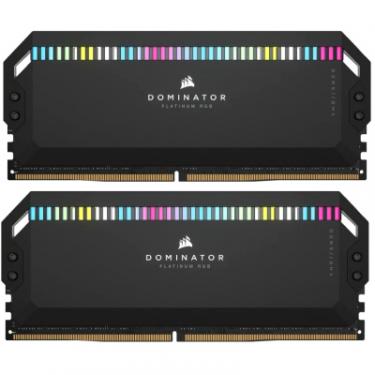 Модуль памяти для компьютера Corsair DDR5 32GB (2x16GB) 6000 MHz Dominator Platinum RGB Фото