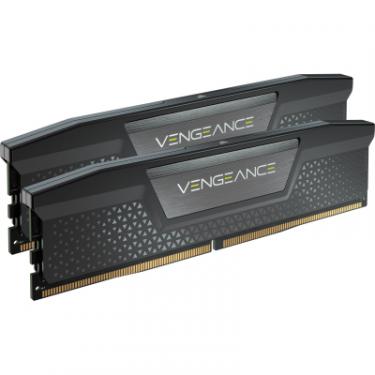 Модуль памяти для компьютера Corsair DDR5 64GB (2x32GB) 6400 MHz Vengeance Black Фото 1