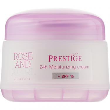 Крем для лица Vip's Prestige Rose & Pearl 24h Moisturizing Cream 50 мл Фото 1