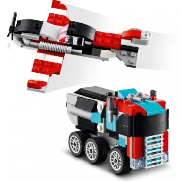 Конструктор LEGO Creator Бортова вантажівка з гелікоптером 270 дета Фото 5