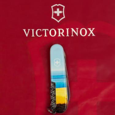 Нож Victorinox Climber Ukraine 3D Марка русскій воєнний корабль Фото 9
