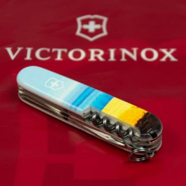 Нож Victorinox Climber Ukraine 3D Марка русскій воєнний корабль Фото 3