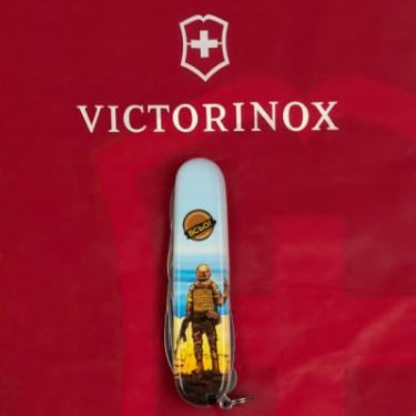 Нож Victorinox Climber Ukraine 3D Марка русскій воєнний корабль Фото 8