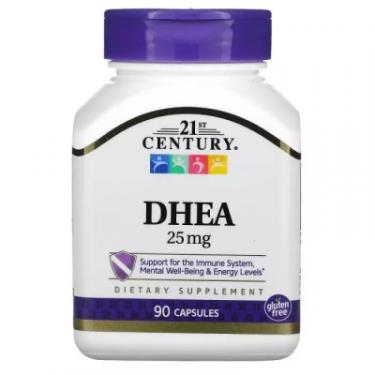 Витаминно-минеральный комплекс 21st Century Дегидроэпиандростерон, 25 мг, DHEA, 90 капсул Фото