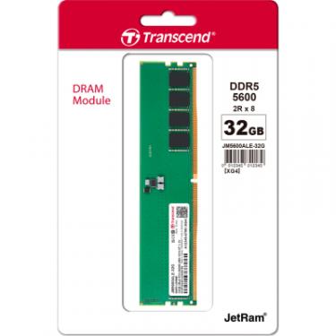 Модуль памяти для компьютера Transcend DDR5 32GB 5600 MHz JetRam Фото 1