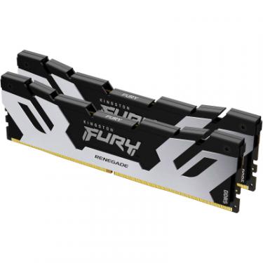 Модуль памяти для компьютера Kingston Fury (ex.HyperX) DDR5 96GB (2x48GB) 6400 MHz Renegade Silver XMP Фото 1