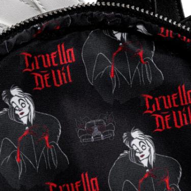 Рюкзак школьный Loungefly Disney - Villains Cruella De Vil Spots Cosplay Min Фото 2