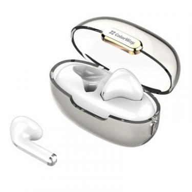 Наушники ColorWay Slim TWS-2 Earbuds White Фото 1