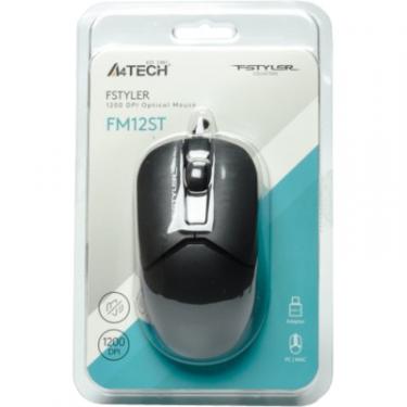 Мышка A4Tech FM12ST USB Black Фото 9