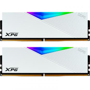 Модуль памяти для компьютера ADATA DDR5 32GB (2x16GB) 5600 MHz XPG Lancer RGB White Фото 1