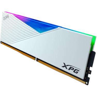 Модуль памяти для компьютера ADATA DDR5 32GB (2x16GB) 5600 MHz XPG Lancer RGB White Фото 3