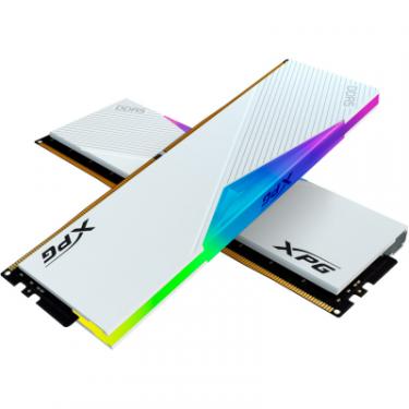 Модуль памяти для компьютера ADATA DDR5 32GB (2x16GB) 5600 MHz XPG Lancer RGB White Фото 4