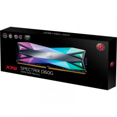 Модуль памяти для компьютера ADATA DDR4 8GB 3600 MHz XPG Spectrix D60G RGB Tungsten G Фото 3