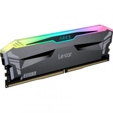 Модуль памяти для компьютера Lexar DDR5 32GB (2x16GB) 7200 MHz Ares RGB Black Фото 1