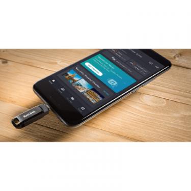 USB флеш накопитель SanDisk 1TB Ultra Dual Go Black USB 3.1/Type-C Фото 6