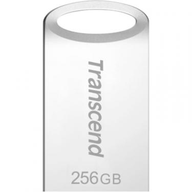 USB флеш накопитель Transcend 256GB JetFlash 710 Silver USB 3.1 Фото 1