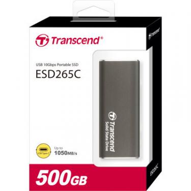 Накопитель SSD Transcend USB-C 500GB Фото 3