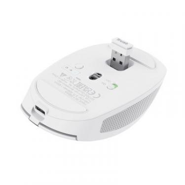 Мышка Trust Ozza compact Bluetooth/Wireless/USB-A White Фото 4