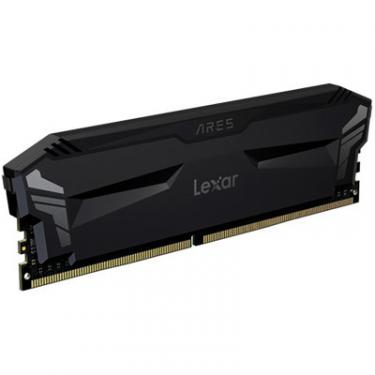 Модуль памяти для компьютера Lexar DDR4 16GB (2x8GB) 3600 MHz Ares Black Фото 1
