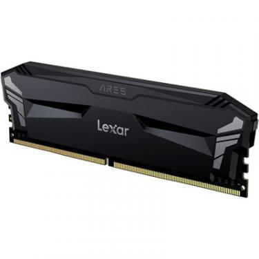 Модуль памяти для компьютера Lexar DDR4 16GB (2x8GB) 3600 MHz Ares Black Фото 2