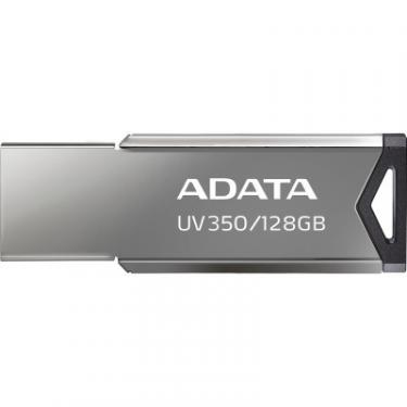 USB флеш накопитель ADATA 128GB UV350 Metallic USB 3.1 Фото 1
